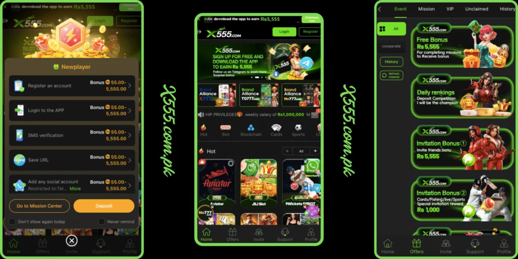 Terms and Conditions – X555 Game